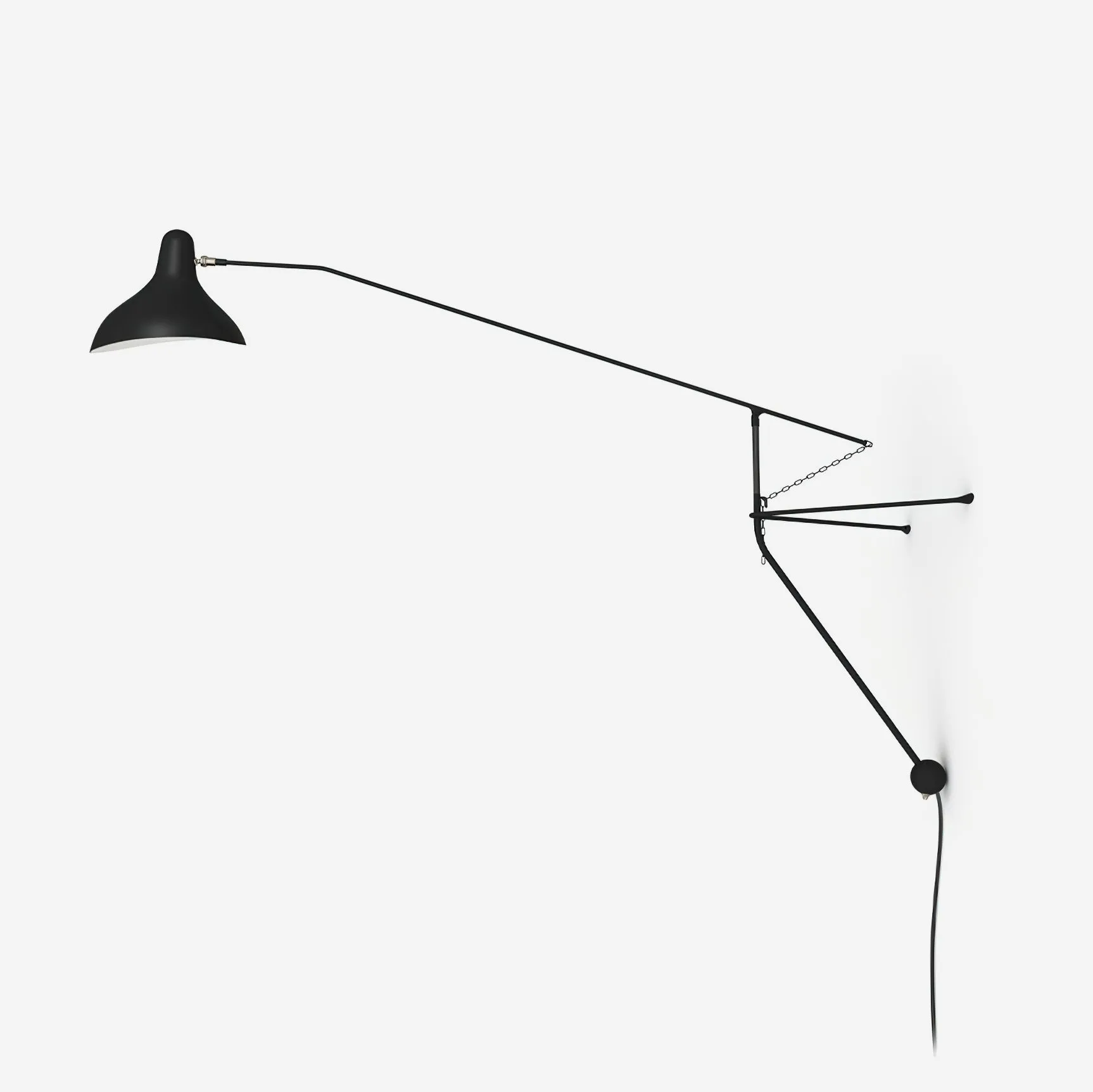 Mantis Black Wall Lamp