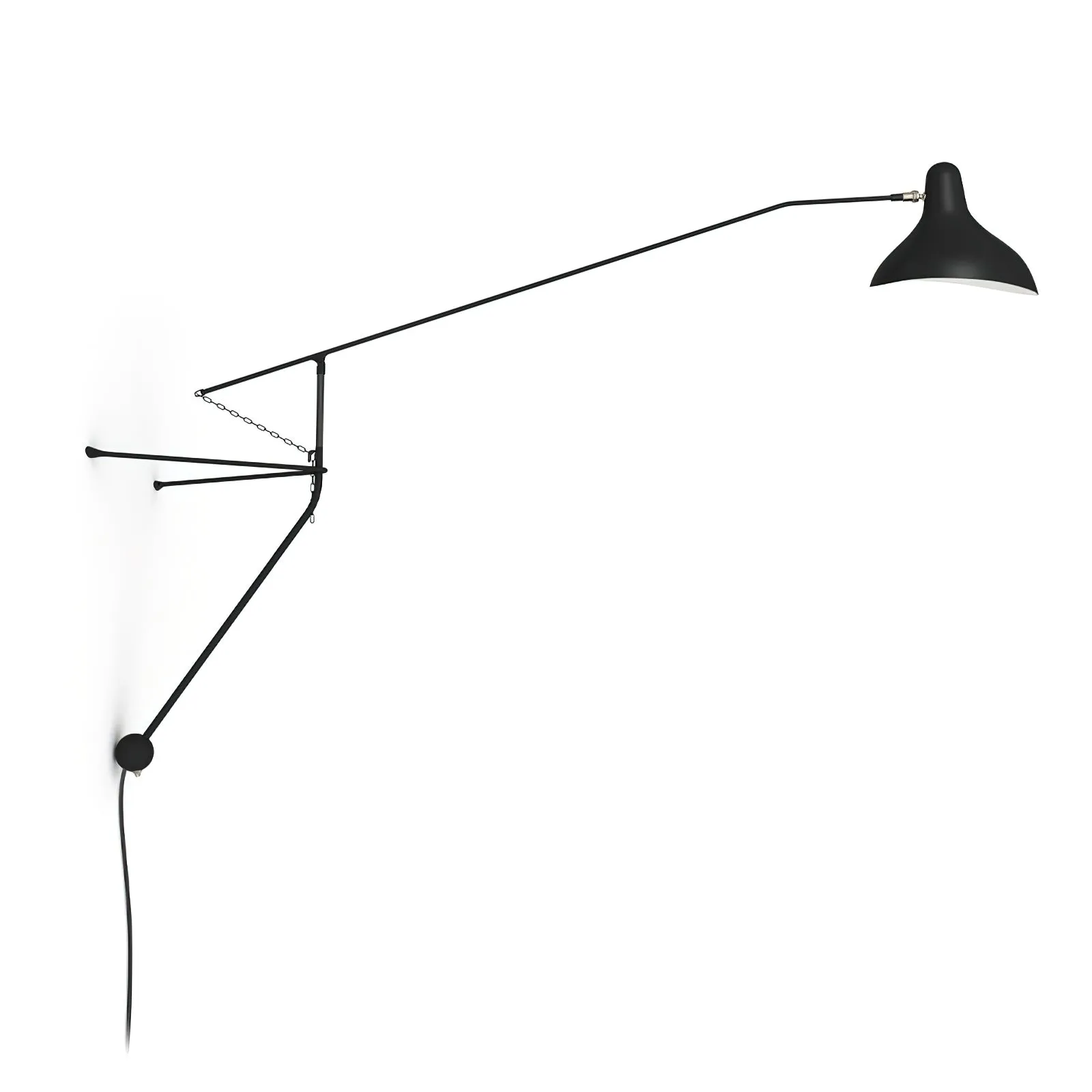 Mantis Black Wall Lamp