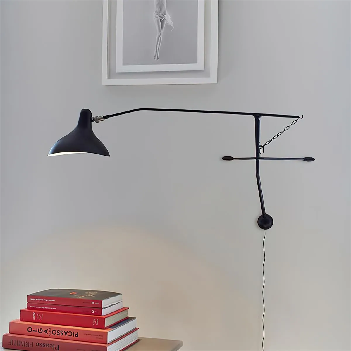 Mantis Black Wall Lamp