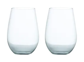 Maxwell & Williams Calia Stemless Wine 580ml, Set of 2