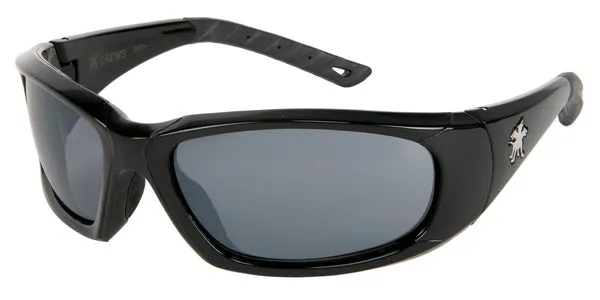 MCR Safety ForceFlex FF3 Black Frame, Gray AF