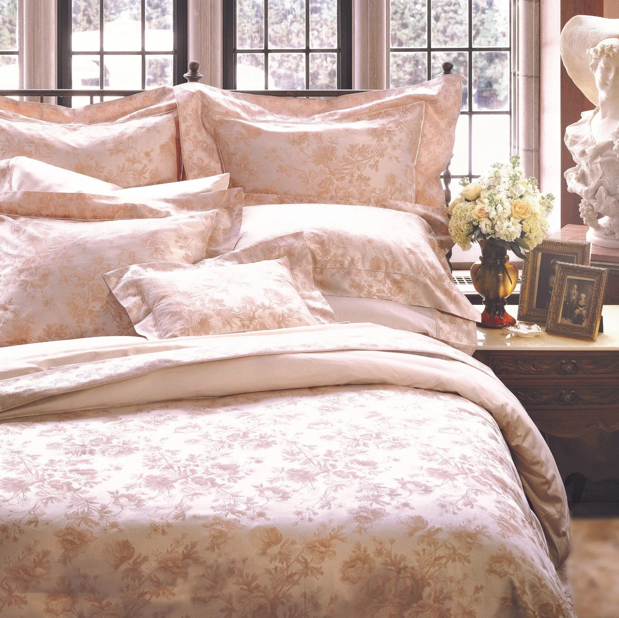 Millefleur Floral Duvet Cover in Nectar