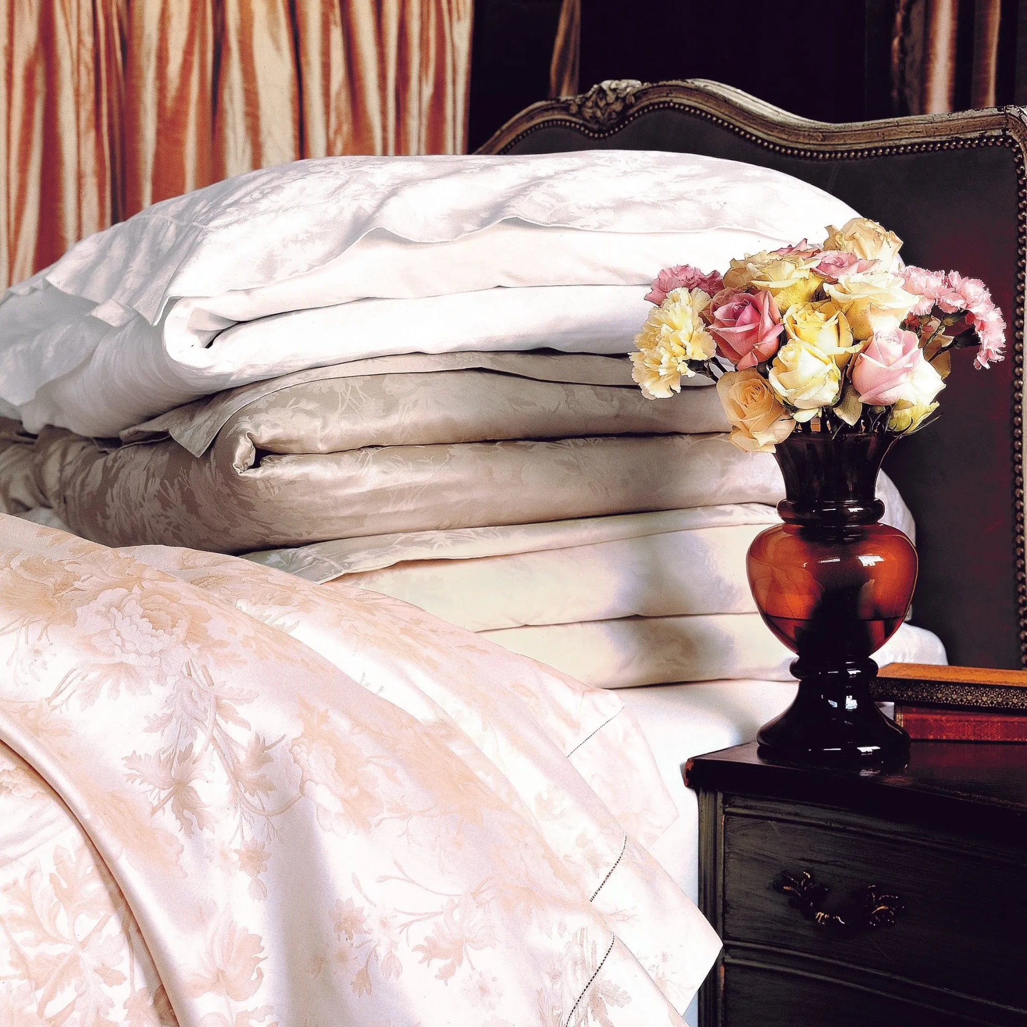 Millefleur Floral Duvet Cover in Nectar