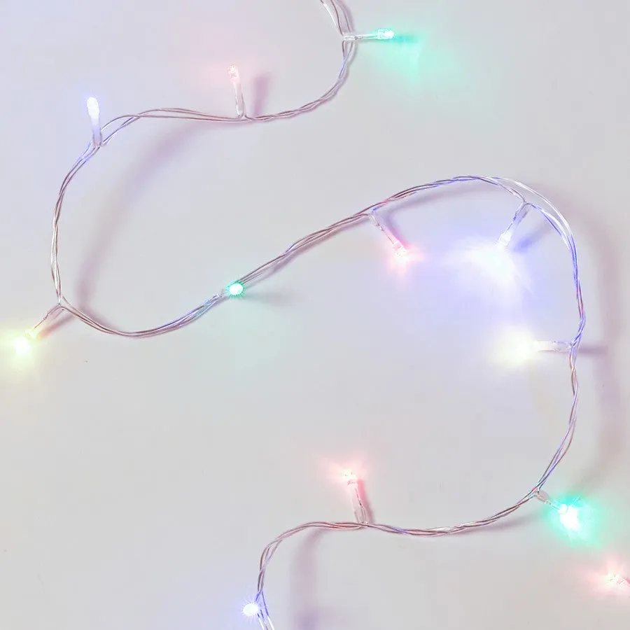 Mirabella Christmas 19.9m Low Voltage 250 LED Multicolour String Lights