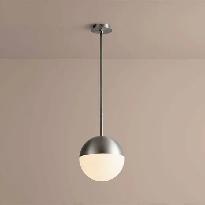 Mondo 13" Pendant - Satin Nickel