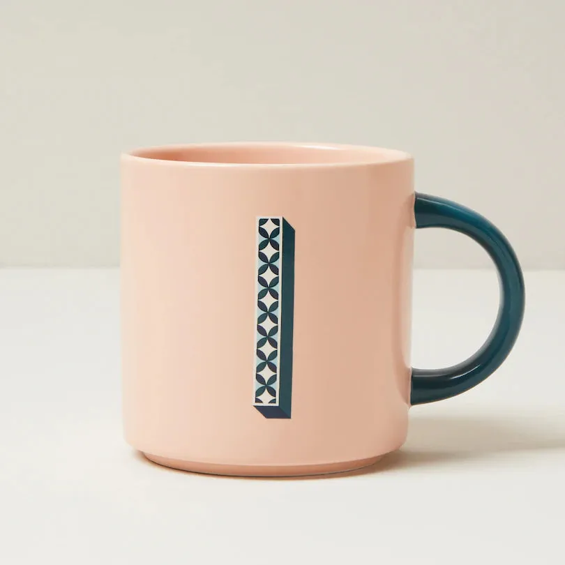 MONOGRAM MUG - VARIOUS LETTERS