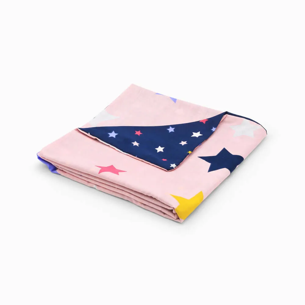 Multi Stars Anxiety Weighted Blanket Cover