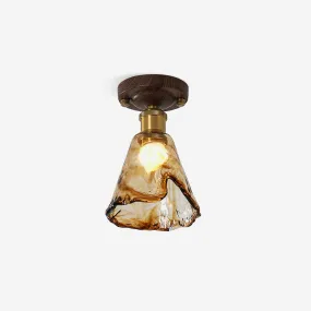 Nalia Amber Ceiling Light