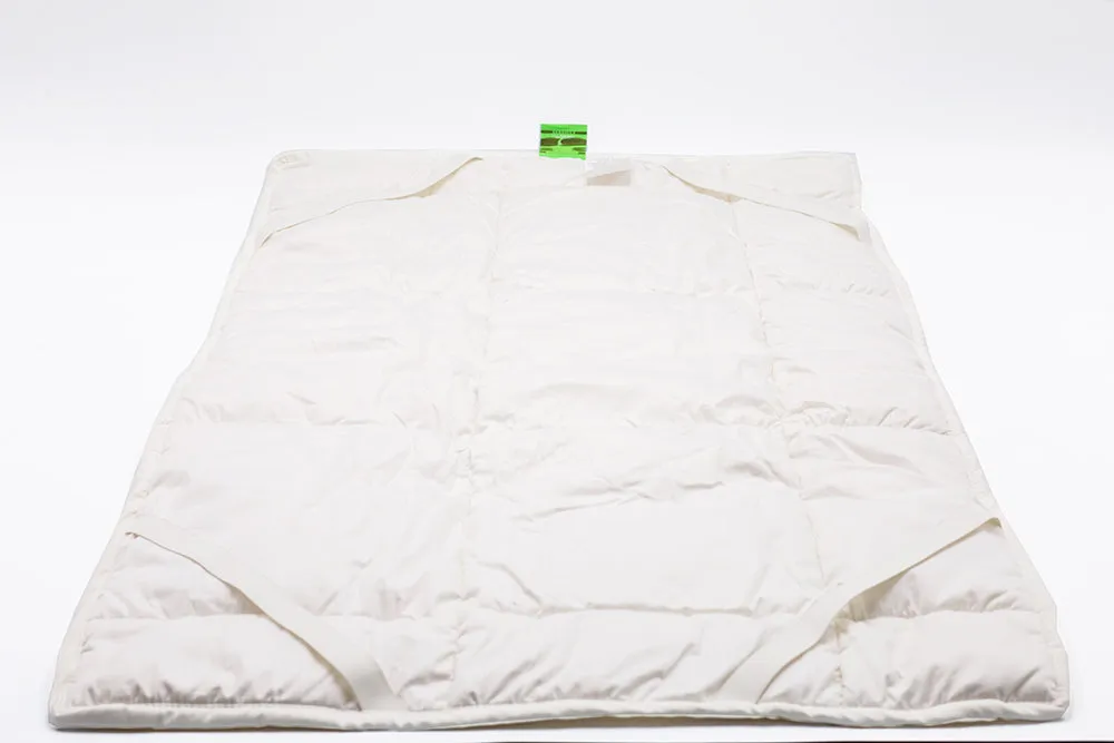 Natural Wool Crib Mattress Pad - Soft and Safe for Babies