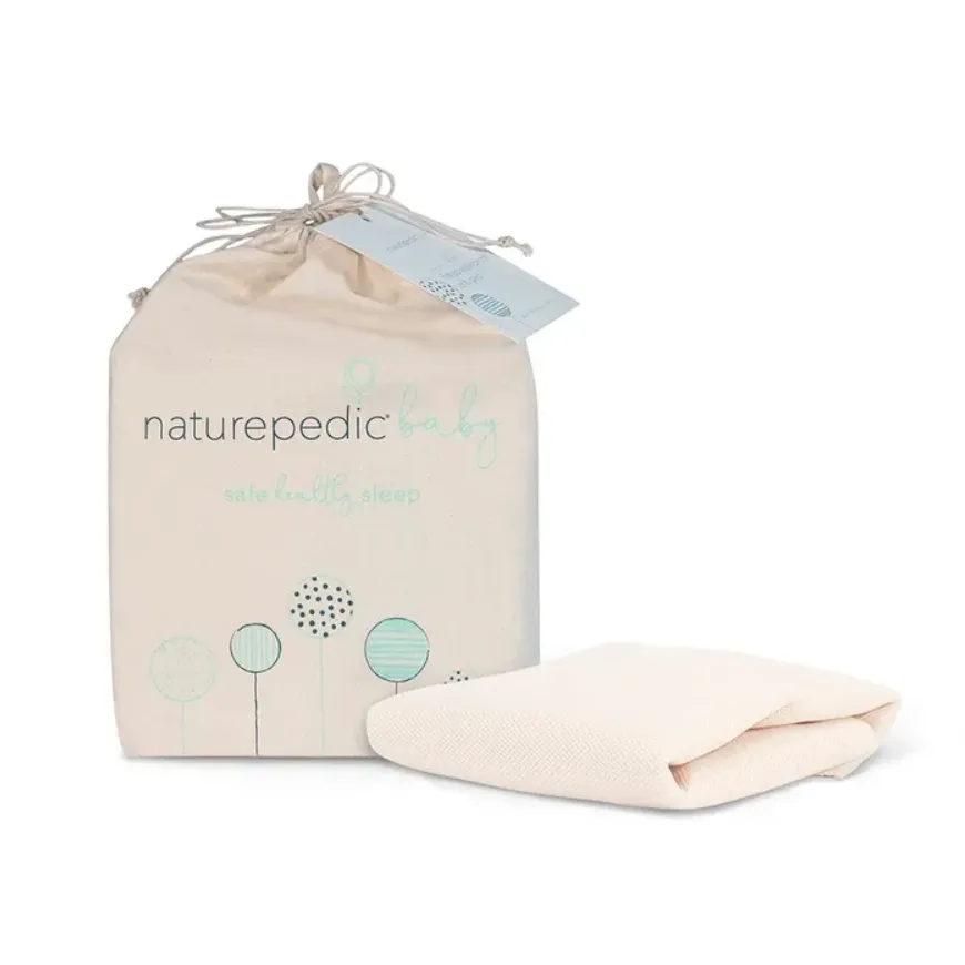 Naturepedic Organic Breathable Mini Crib Mattress