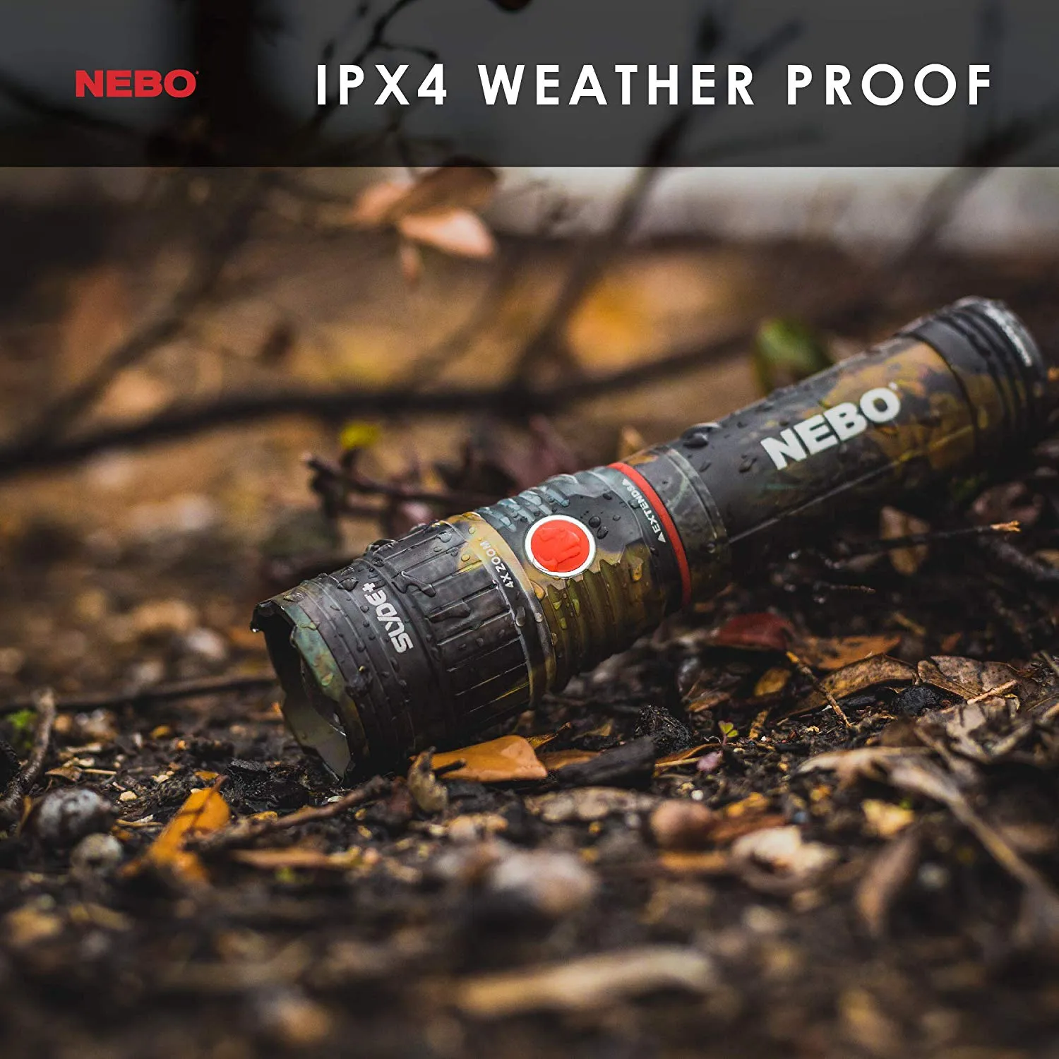 Nebo SLYDE  400 Lumen Flashlight Worklight - Camo