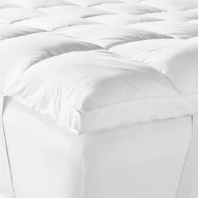 New - King Ultra Loft Down Alternative Mattress Topper - Casaluna