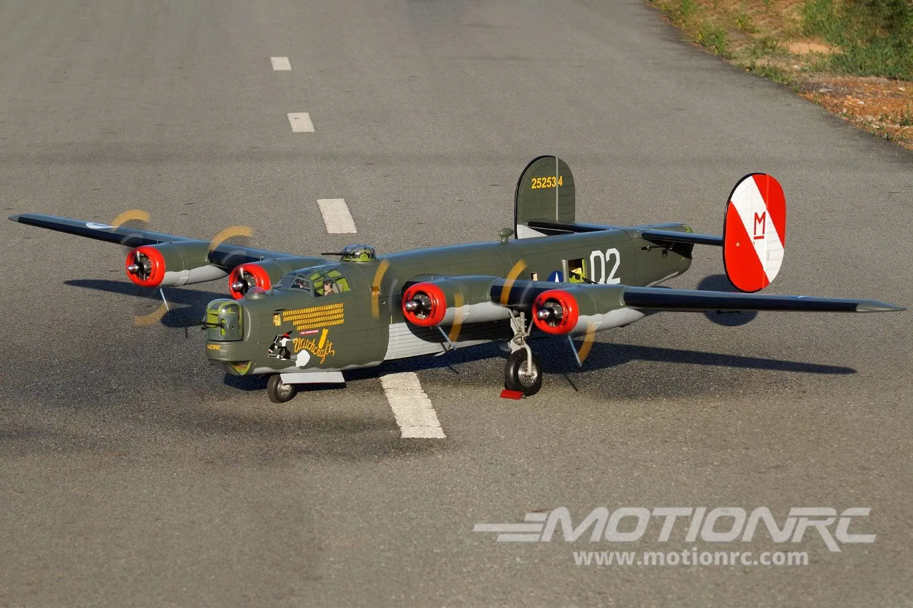 Nexa B-24 Liberator Olive Drab 2800mm (110.2") Wingspan - ARF