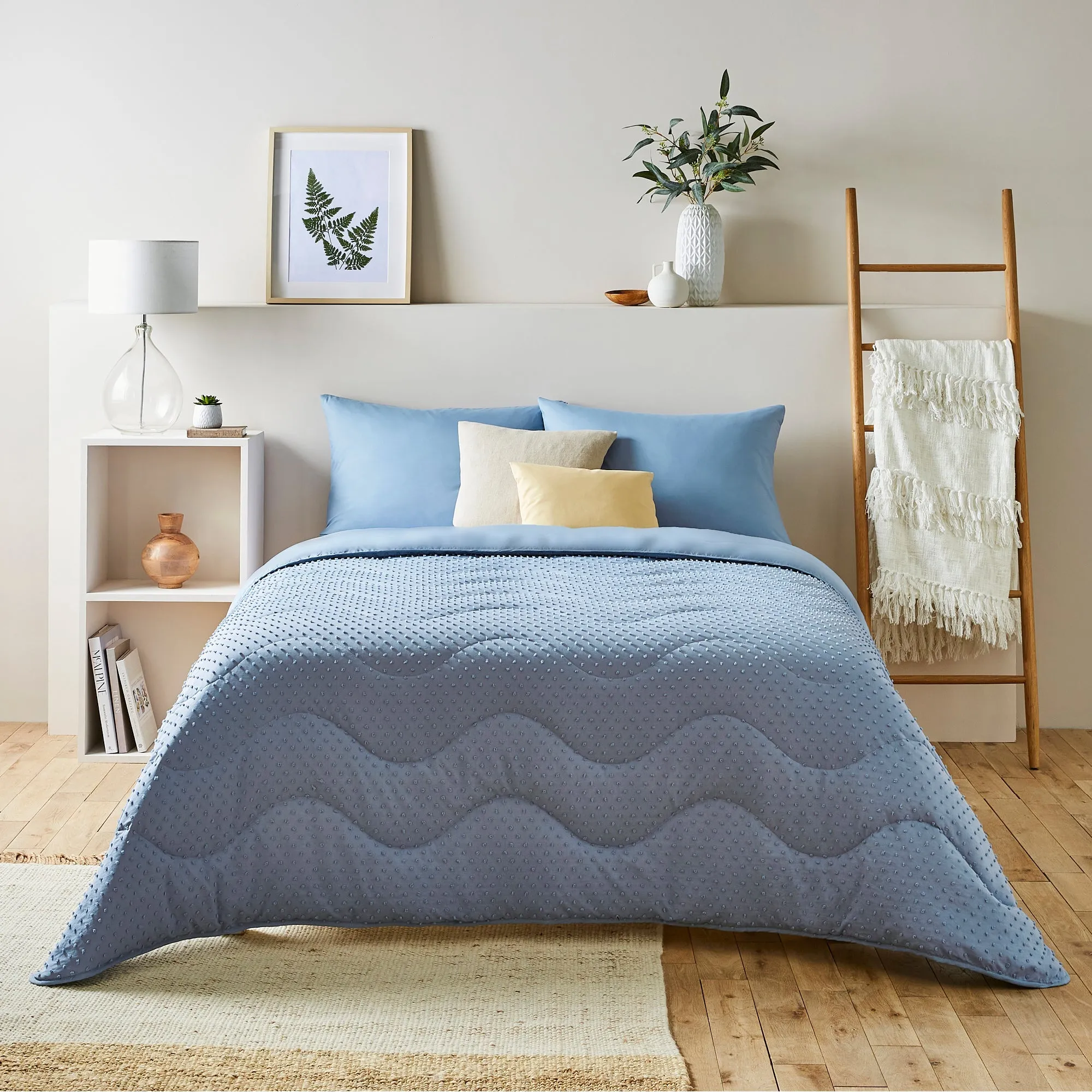 Night Lark® Tufted Dots Coverless Duvet Set