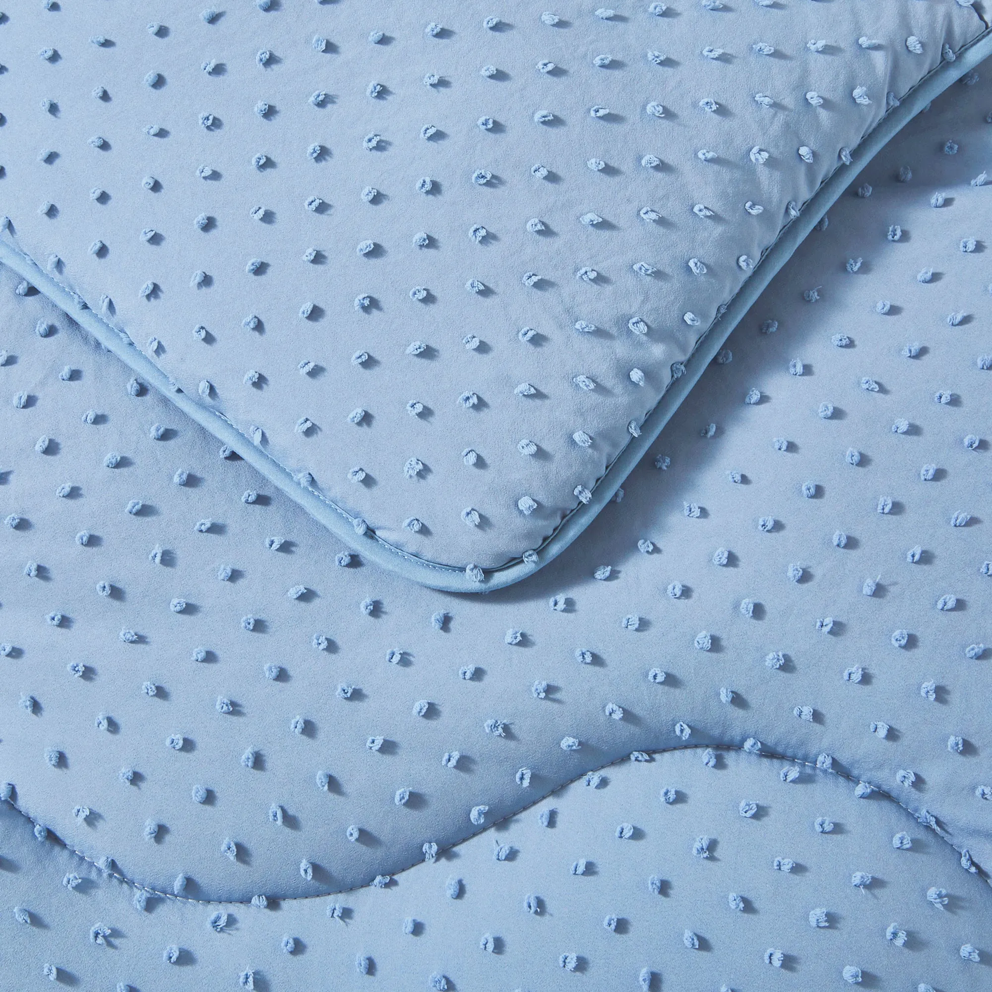 Night Lark® Tufted Dots Coverless Duvet Set