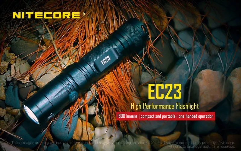 NITECORE EC23 1800 Lumen High Lumen EDC Flashlight