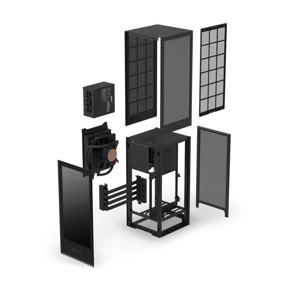 NZXT H1 MID-TOWER MINI-ITX CABINET BLACK