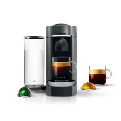 Open Box - Nespresso Vertuo Plus Deluxe Coffee & Espresso Machine De'Longhi