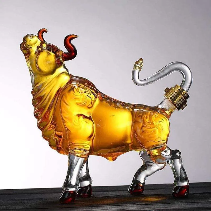 Ox shaped Whiskey Decanter