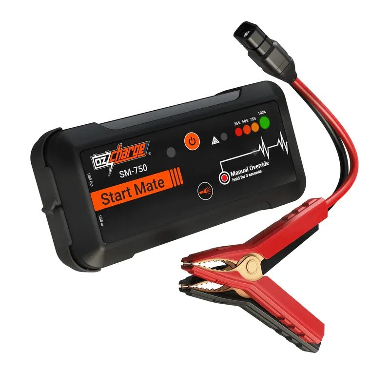 OzCharge Start Mate 750 Amp Portable Jump Starter & Powerbank