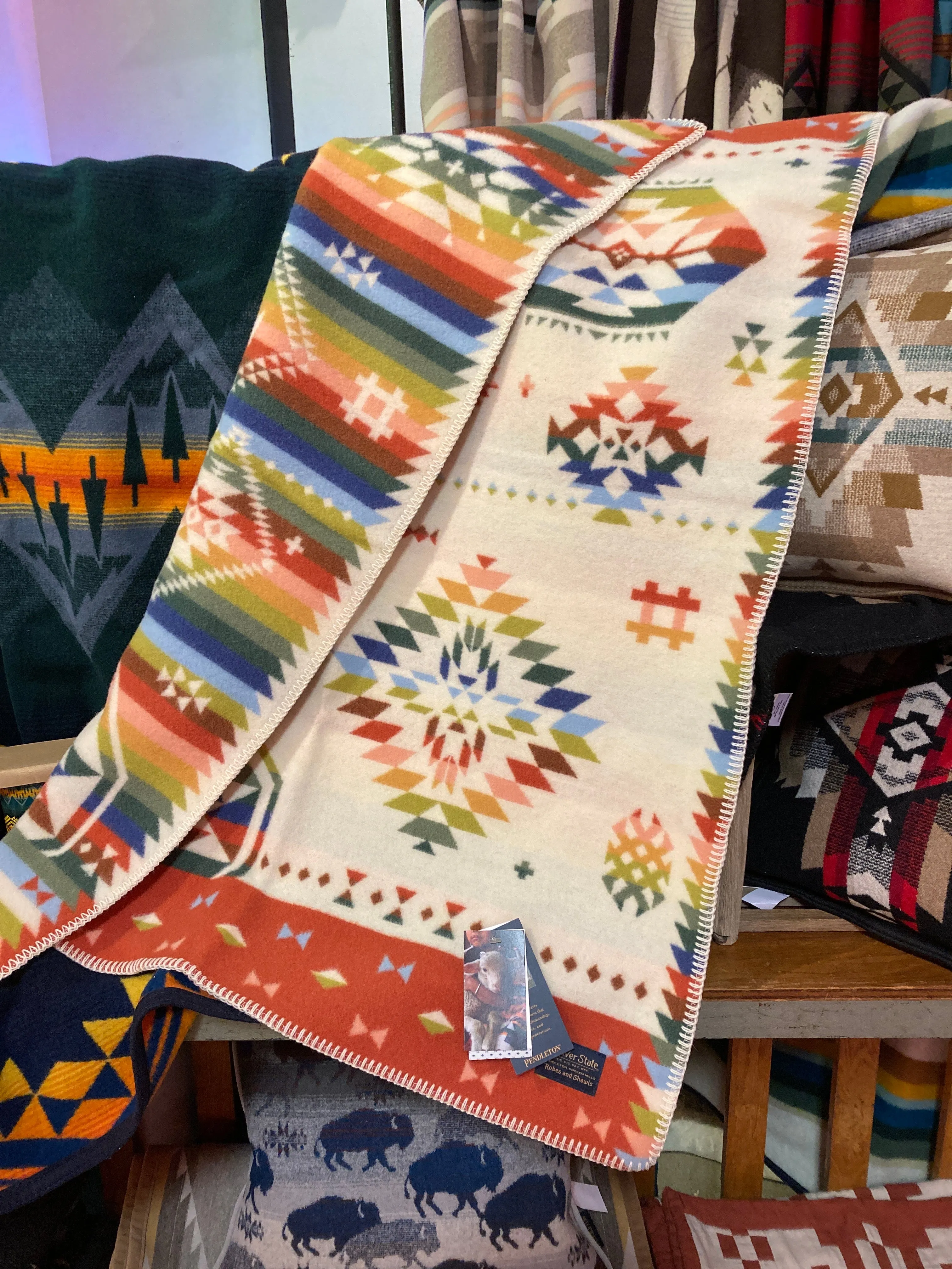 Pendleton Wild Bloom Crib Blanket