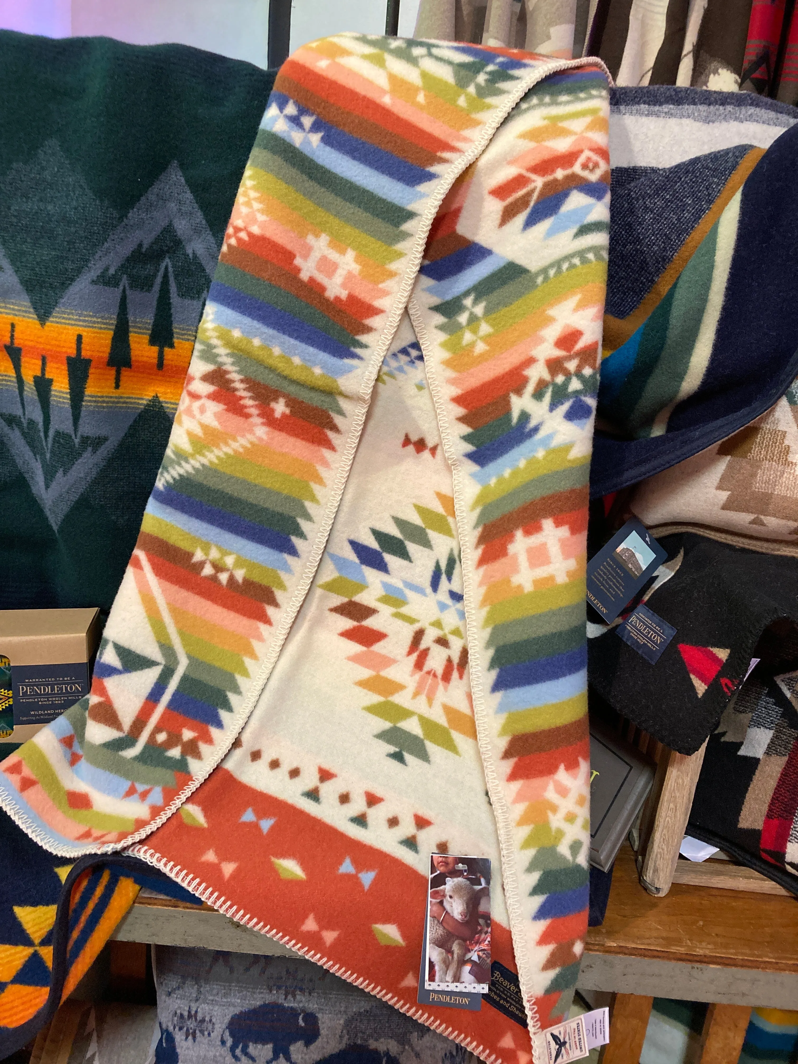 Pendleton Wild Bloom Crib Blanket