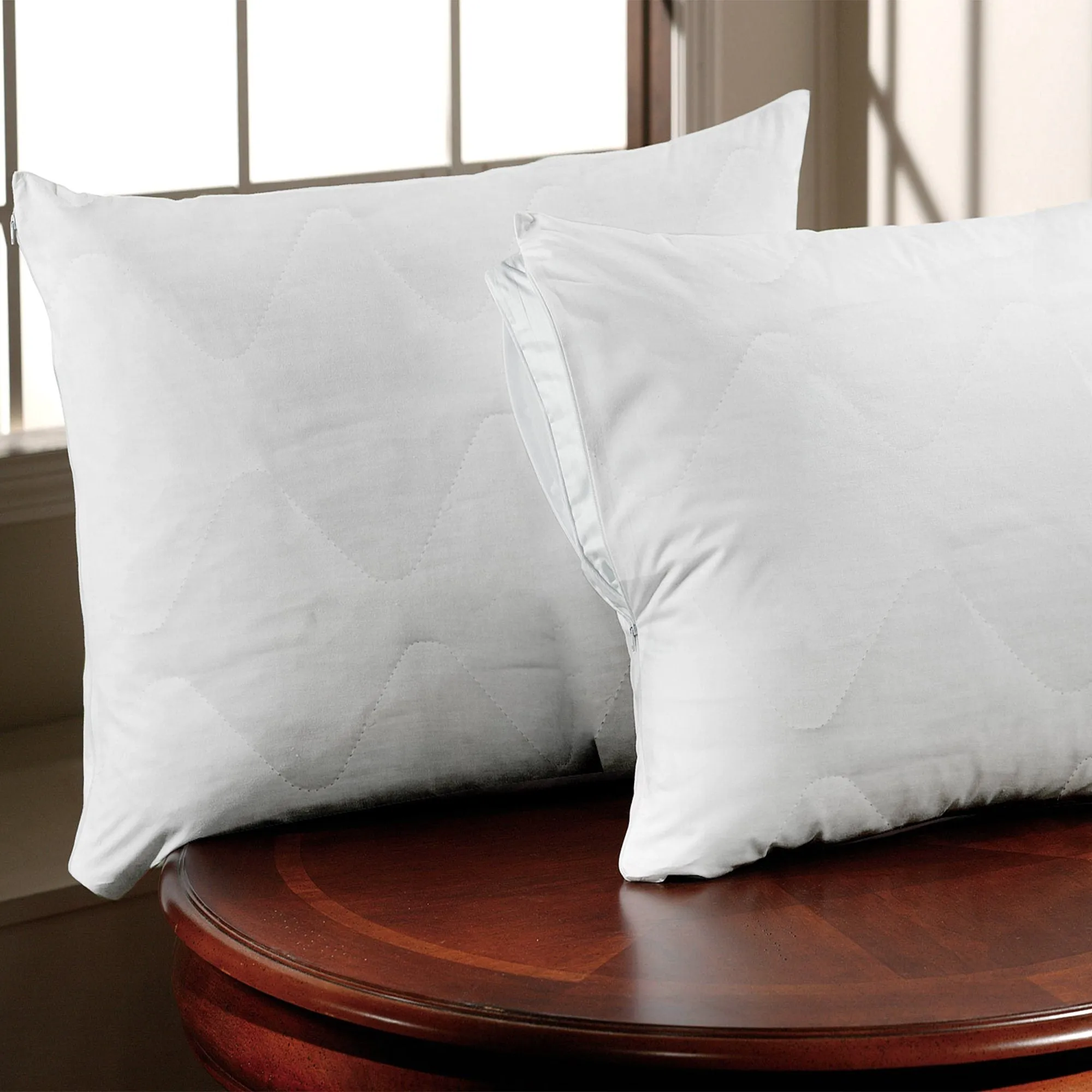 Percale 180 Thread Count Polycotton Pillow Protectors