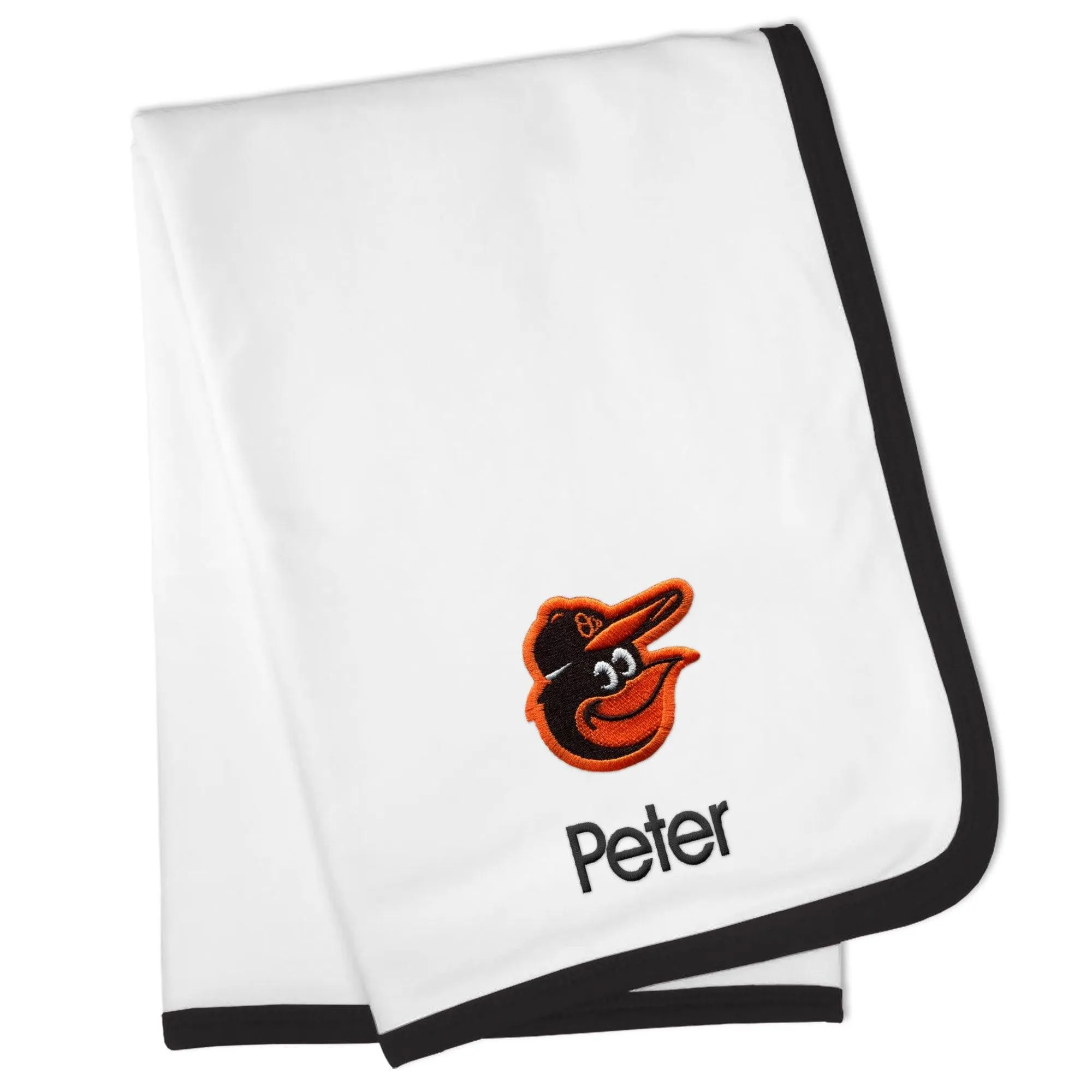 Personalized Baltimore Orioles Blanket