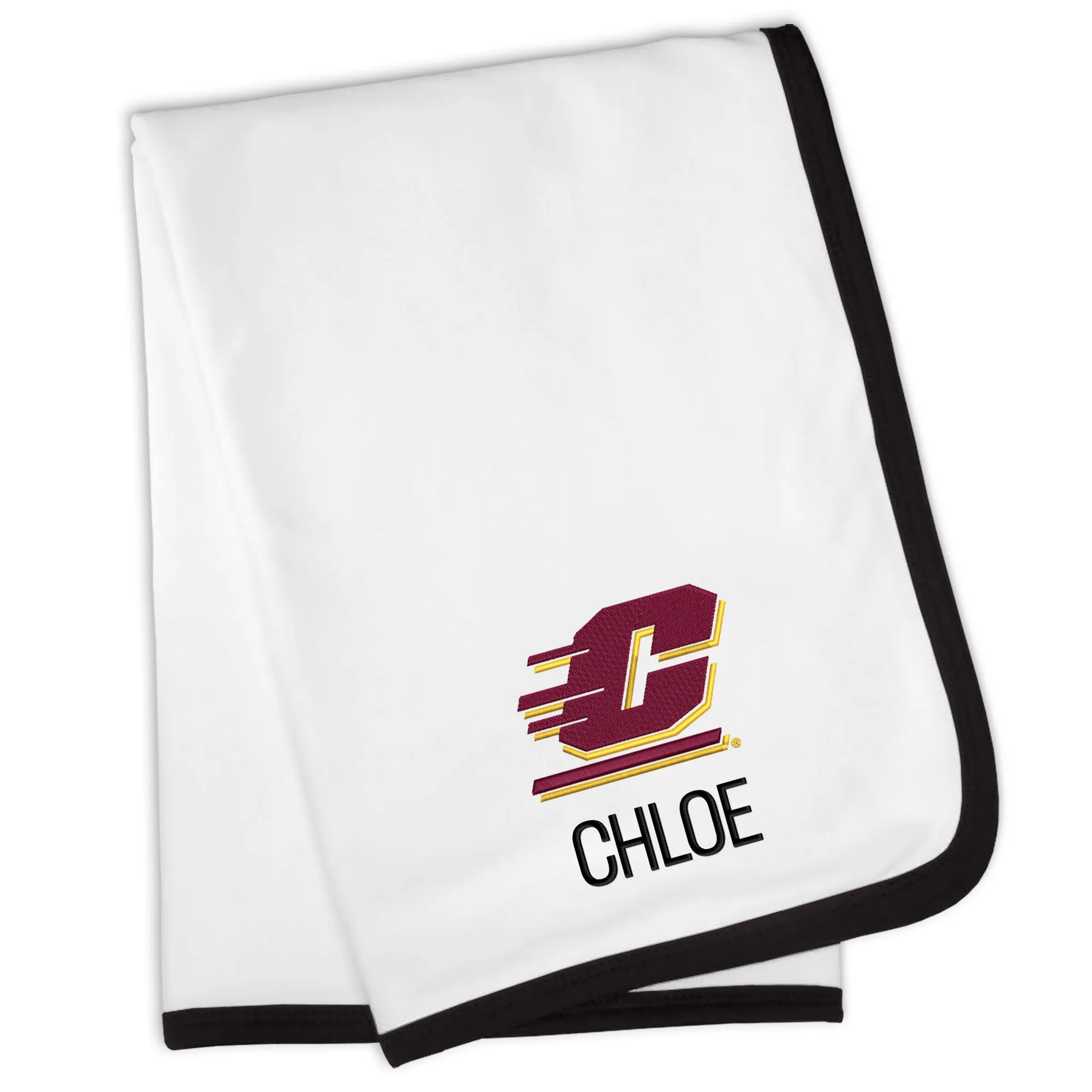 Personalized Central Michigan Chippewas Blanket