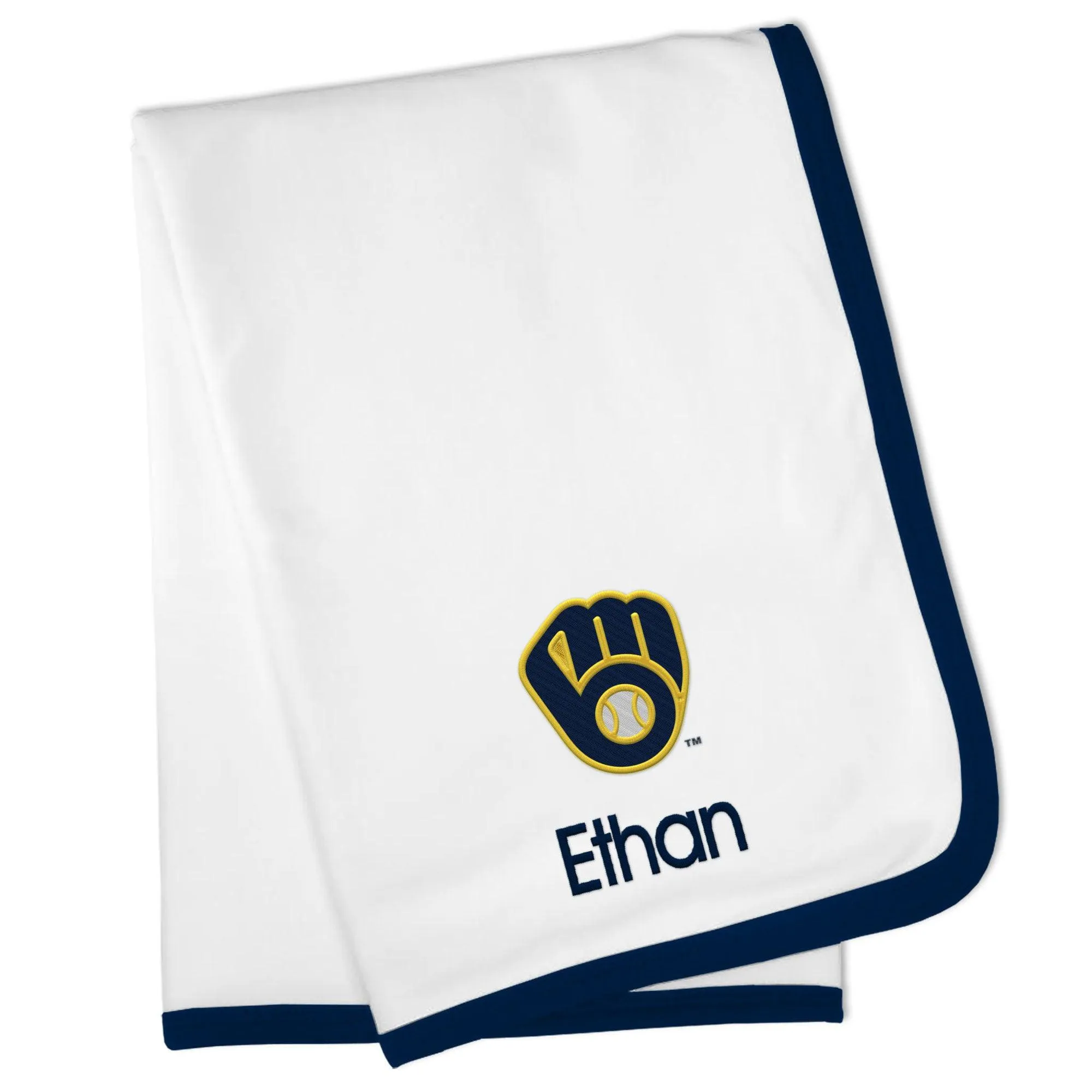 Personalized Milwaukee Brewers Blanket