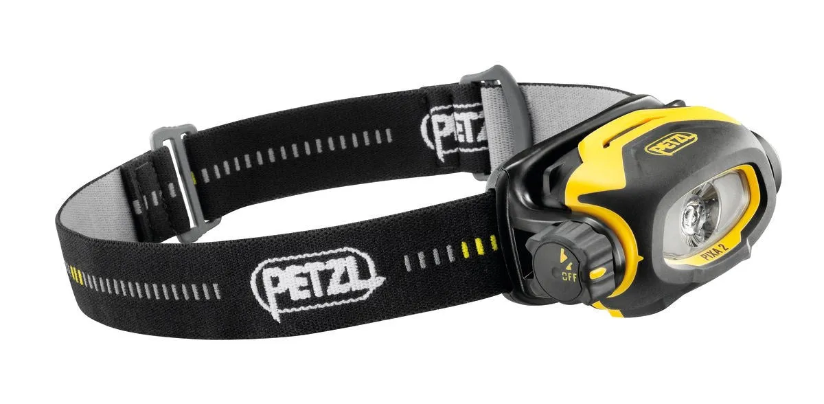 Petzl Pixa 2 Black, Yellow Headband Flashlight