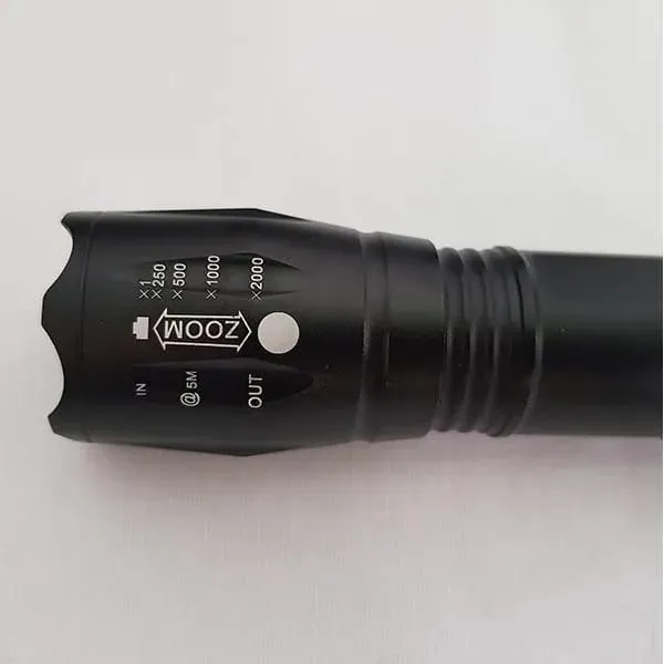 Power Style LED flashlight, USB charging magnetic suction tactical flashlight