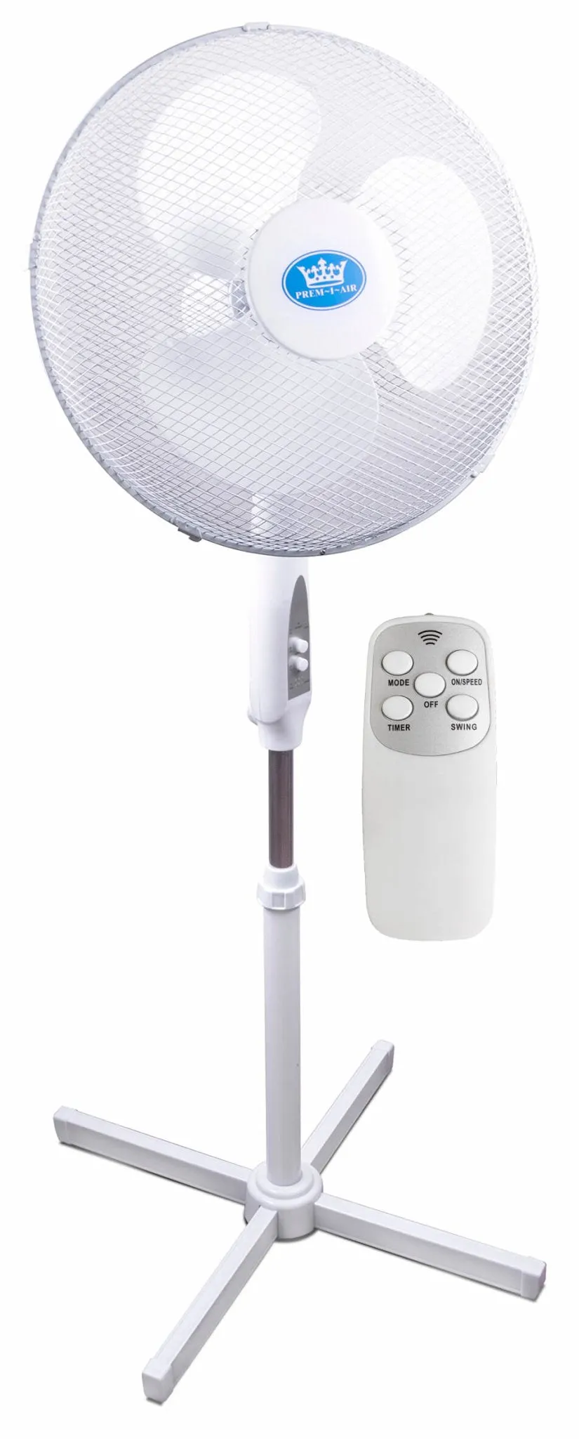 Prem-I-Air 40cm Oscillating Fan with Remote Control and Timer