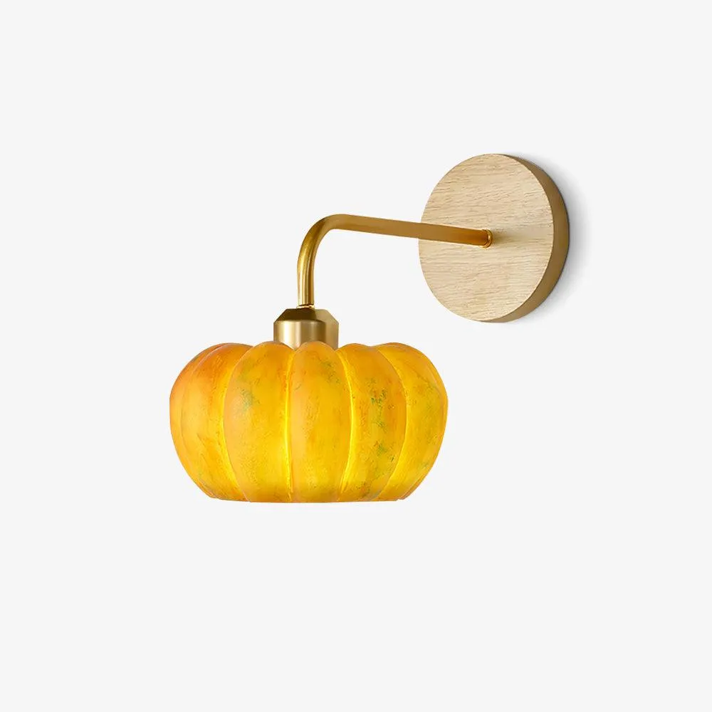 Pumpkin Wall Light