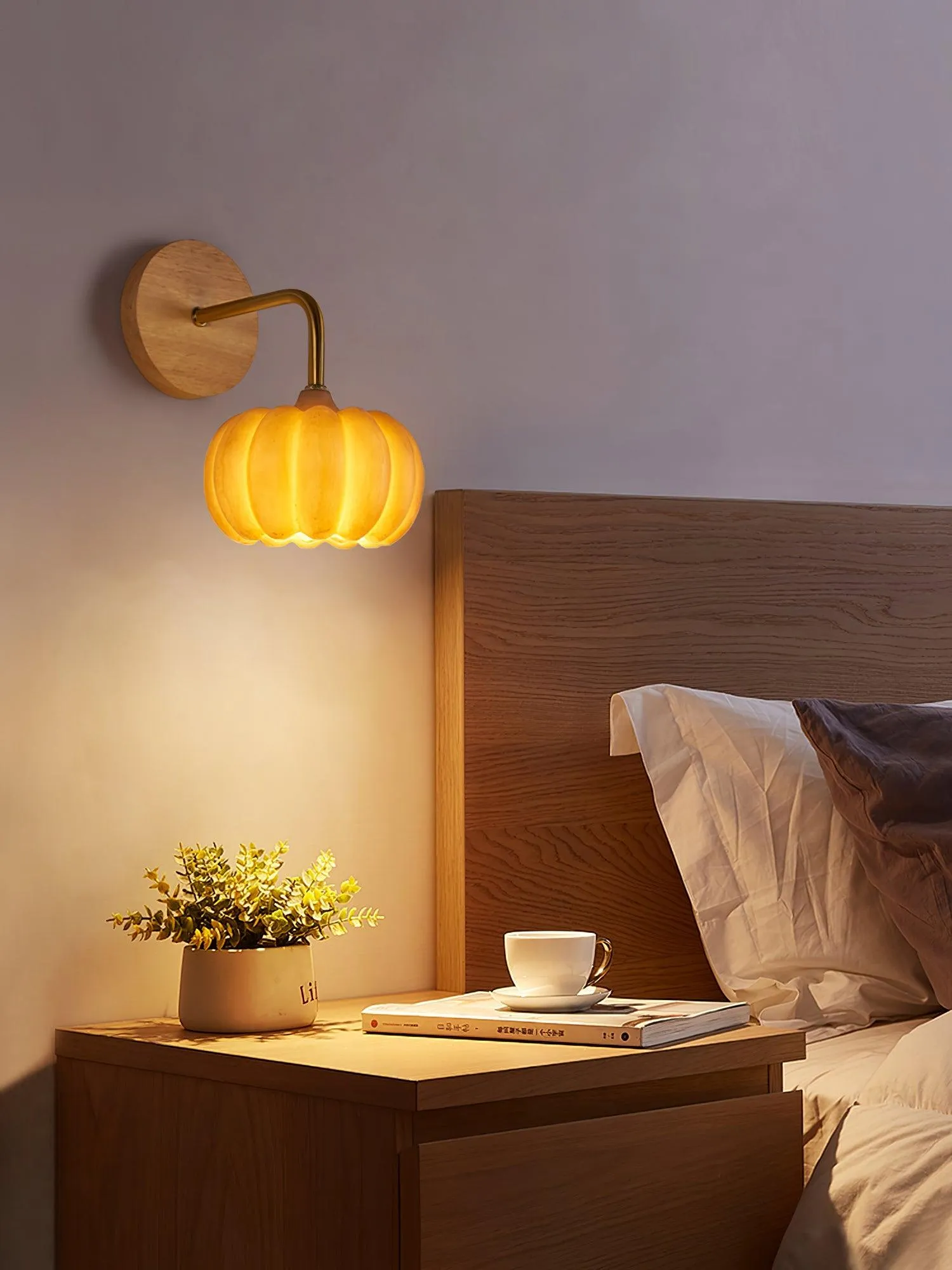 Pumpkin Wall Light