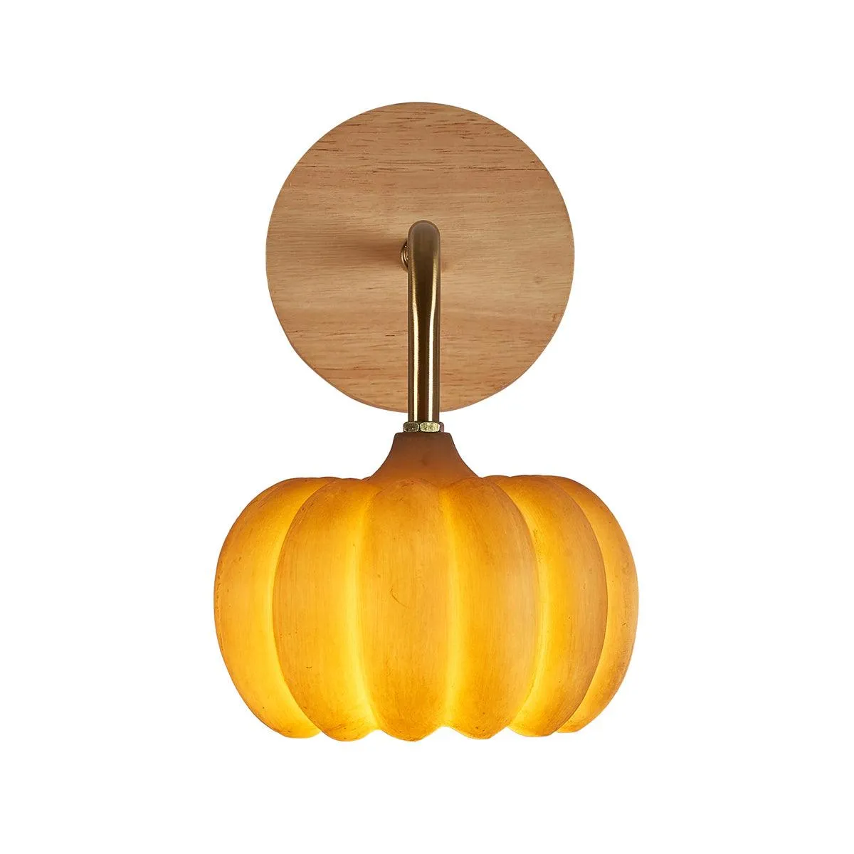 Pumpkin Wall Light