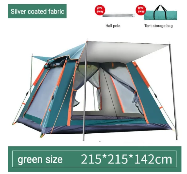 Quick Opening Large Capacity Camping Tent