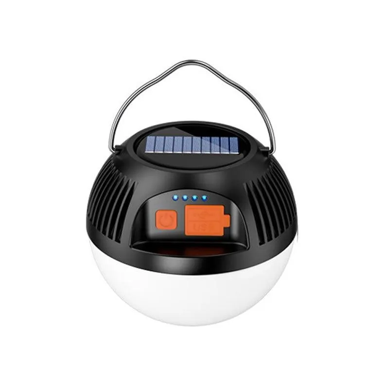 Rechargeable Solar Light Fa-Hk999 Black