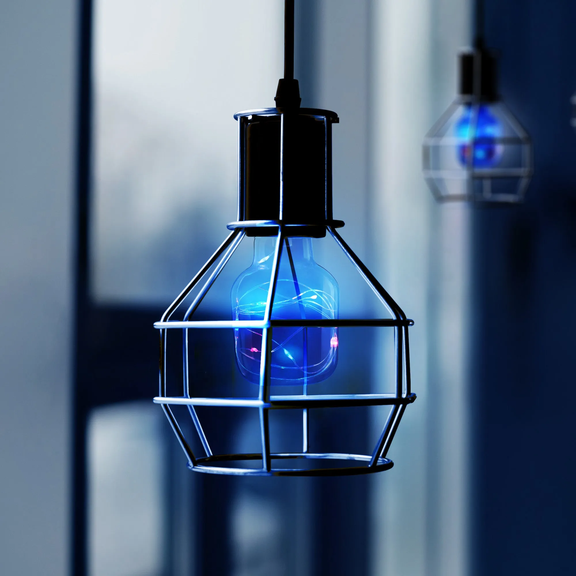 Red Green and Blue Mini Cylinder LED Fairy Light