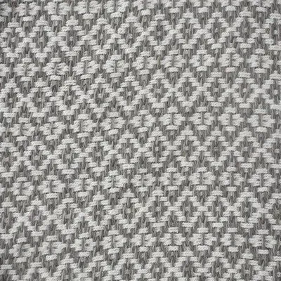 Rhombus 80180GYW Grey/White Throw Blanket