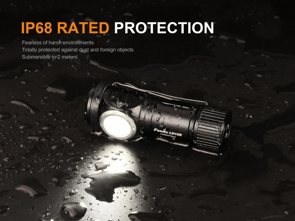 Right-Angled Rechargeable LED Flashlight - LD15R