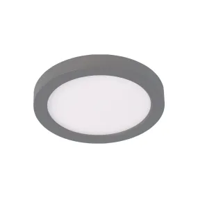 Round LED Flush Mount in Nickel