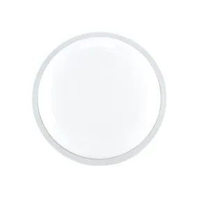 Round White LED Warm White Bulkhead 20 Watts