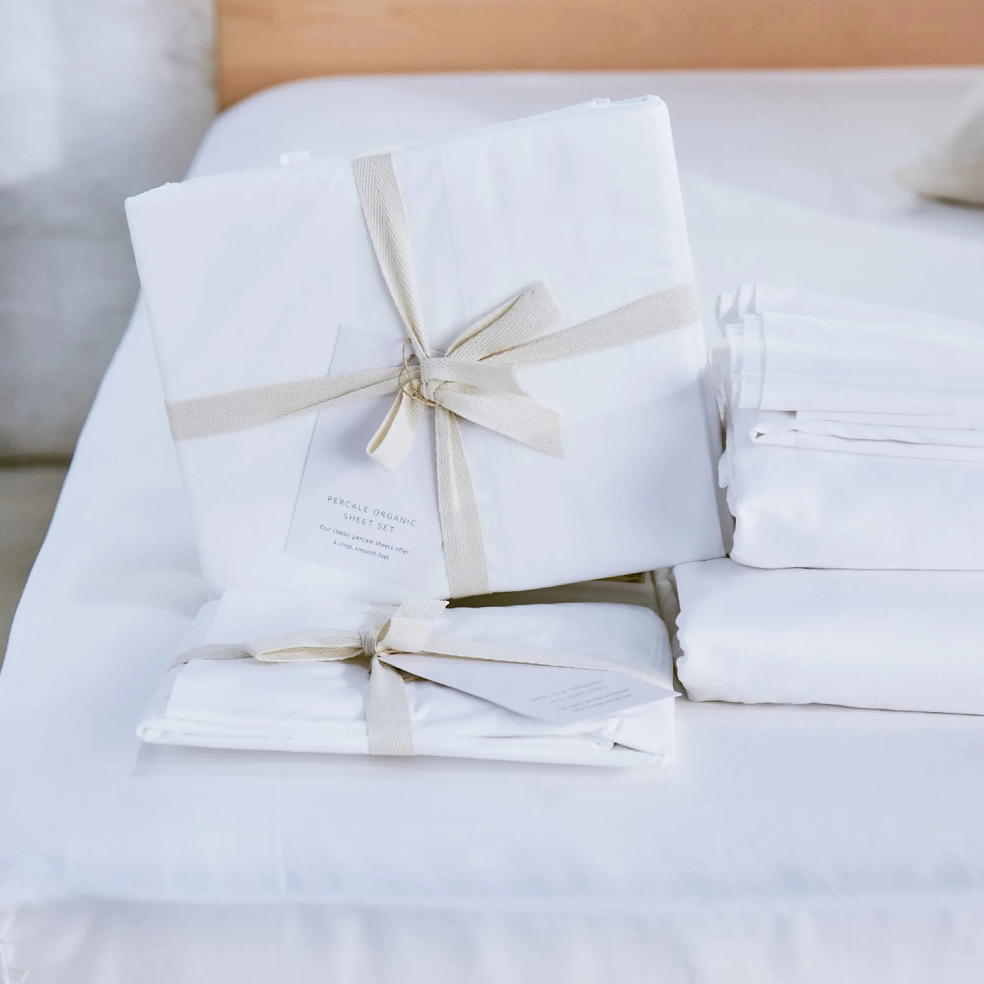 Sateen Organic Cotton Sheets 300TC