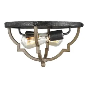 Sea Gull 7524902 Socorro 2-lt 14"Flush Mount