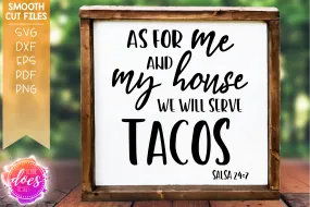 Serve Tacos - SVG File