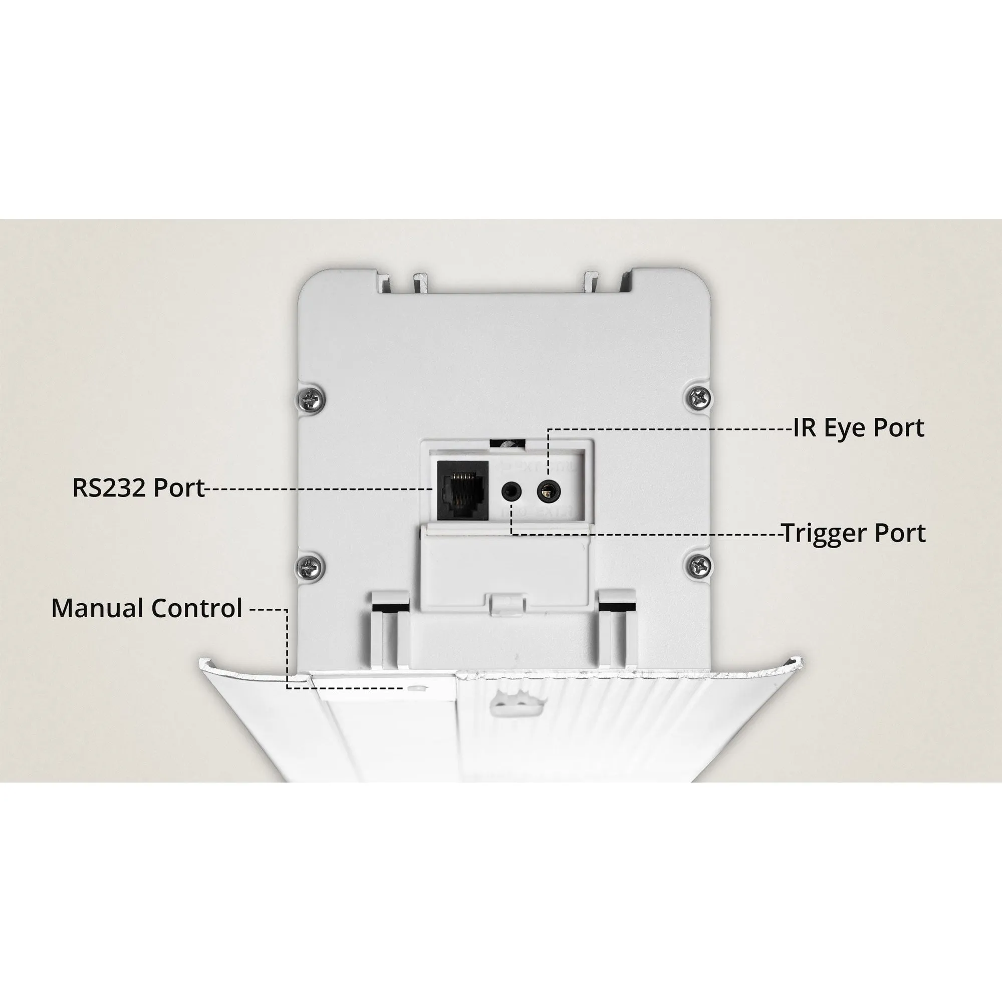 Severtson Screens Spirit In-Ceiling Series 112" (97.6" x 54.9") Non Tab Tension HDTV [16:9] SE169112MG