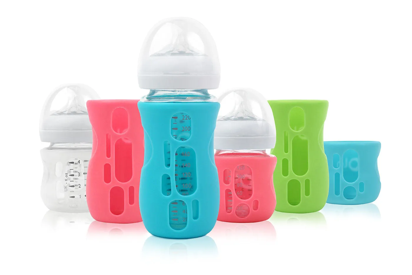 Silicone Sleeve for Avent Natural Glass Bottle