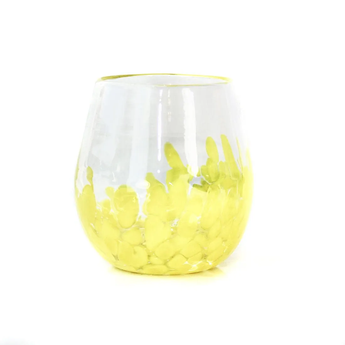 Spectrum Frit Stemless Goblets - ON SALE!