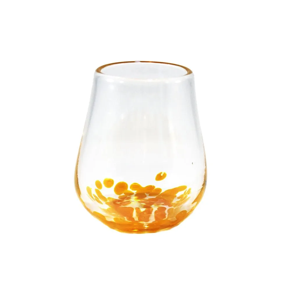 Spectrum Frit Stemless Goblets - ON SALE!